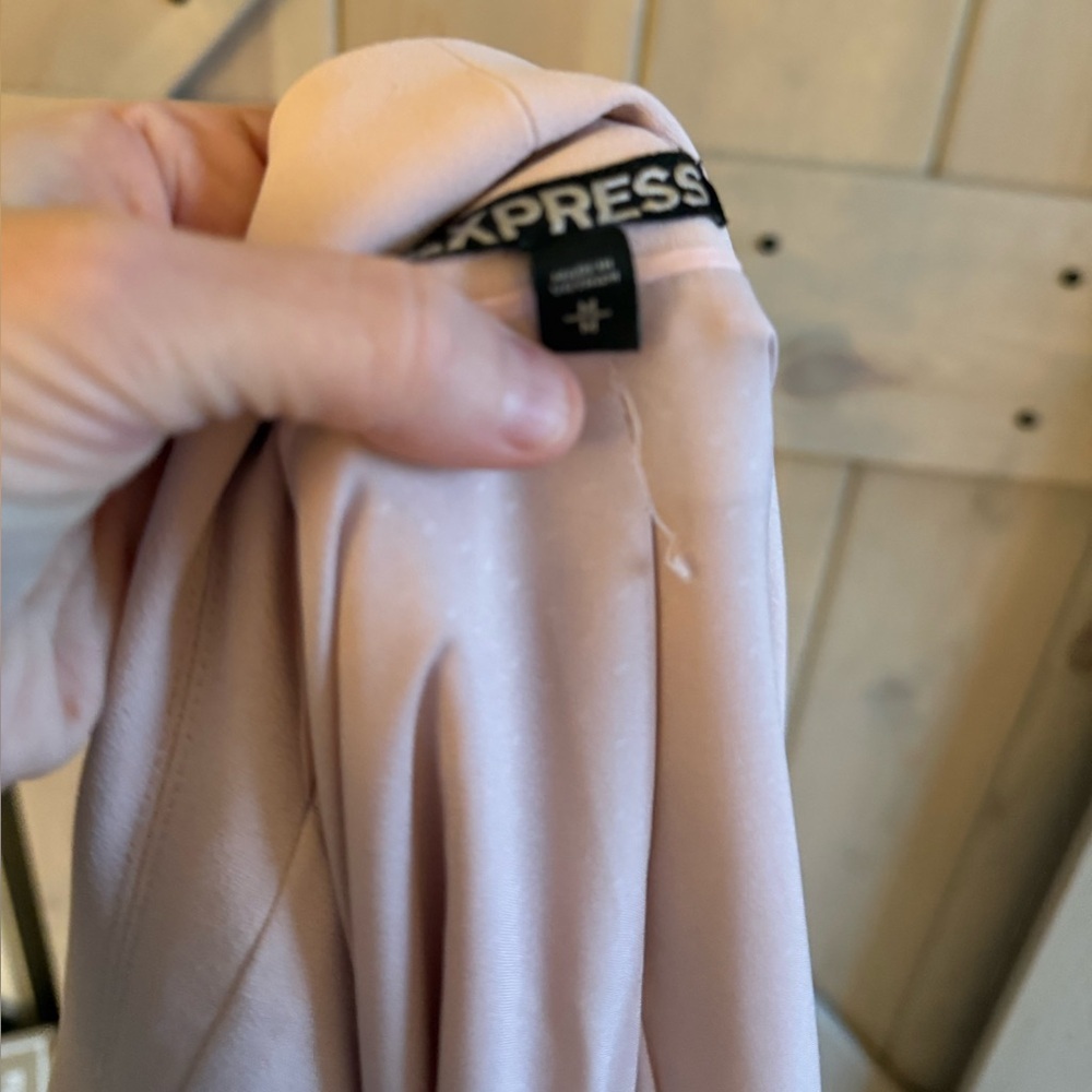 Express Light Pink Boyfriend Blazer - Picture 5 of 10